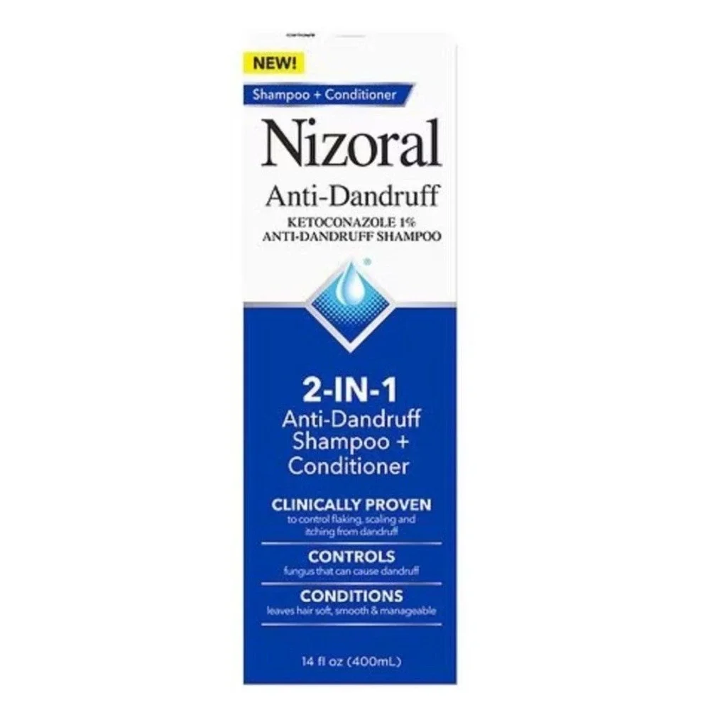 Nizoral Anti-Dandruff 2-In-1 Shampoo + Conditioner 14 fl oz Exp. 02/2027